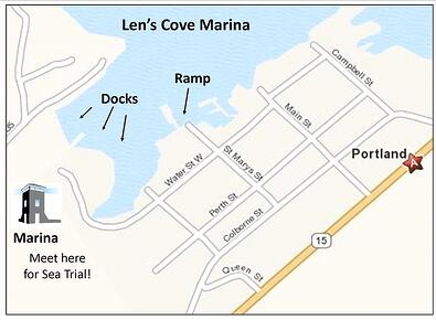 len's cove marina location