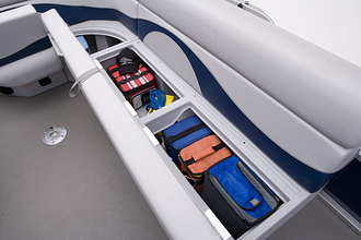pontoon boat storage