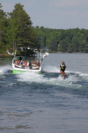 wakeboarding big rideau lake