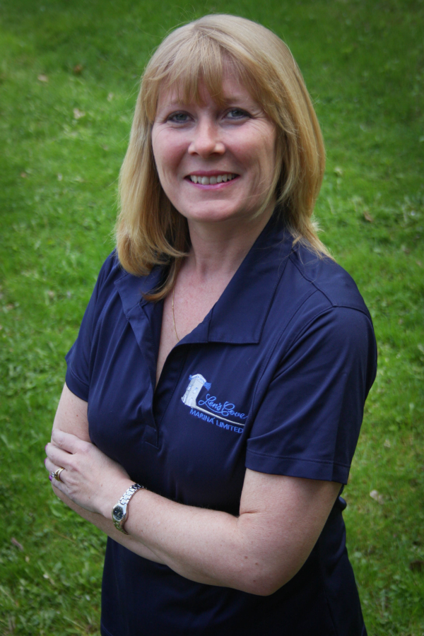Wendy McNay at Len's Cove Marina