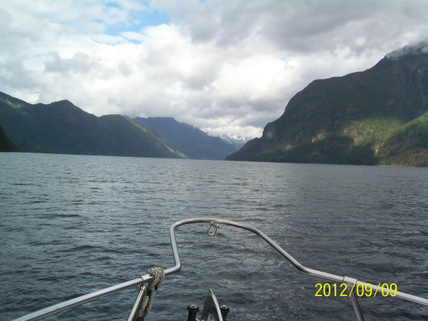 entering the fjord