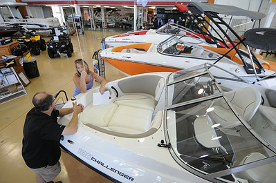 boat showroom