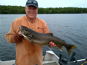 big rideau lake trout