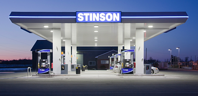 Stinson fuel station