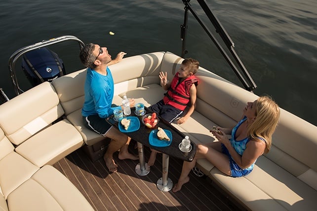 Pontoon deals boat price